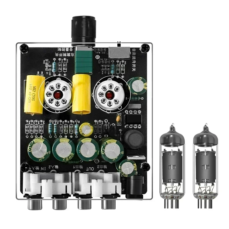 Home Cinema Solution - Модернизированный ламповый предусилитель 6K4, Hi-Fi ламповый