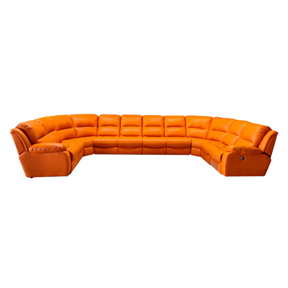 Home Cinema Furniture - Роскошный негабаритный секционный диван с откидной