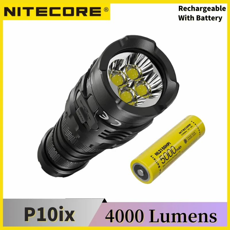 Home Cinema Imax - Тактический фонарик NITECORE P10iX, 10000 люмен,