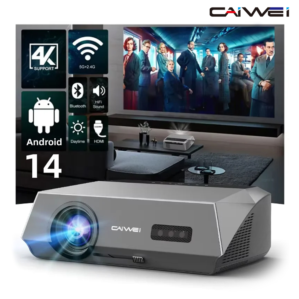 Video Home Cinema - CAIWEI A10Q Проектор 4K Full HD
