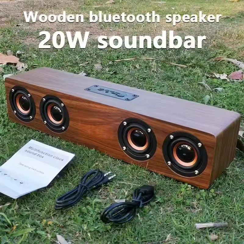 Деревянная Bluetooth-колонка W – обзор и цена Soundbar Bluetooth Home