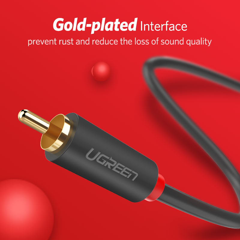 Аудиокабель UGREEN 2RCA к 2 RC – обзор и цена Home Cinema Solution