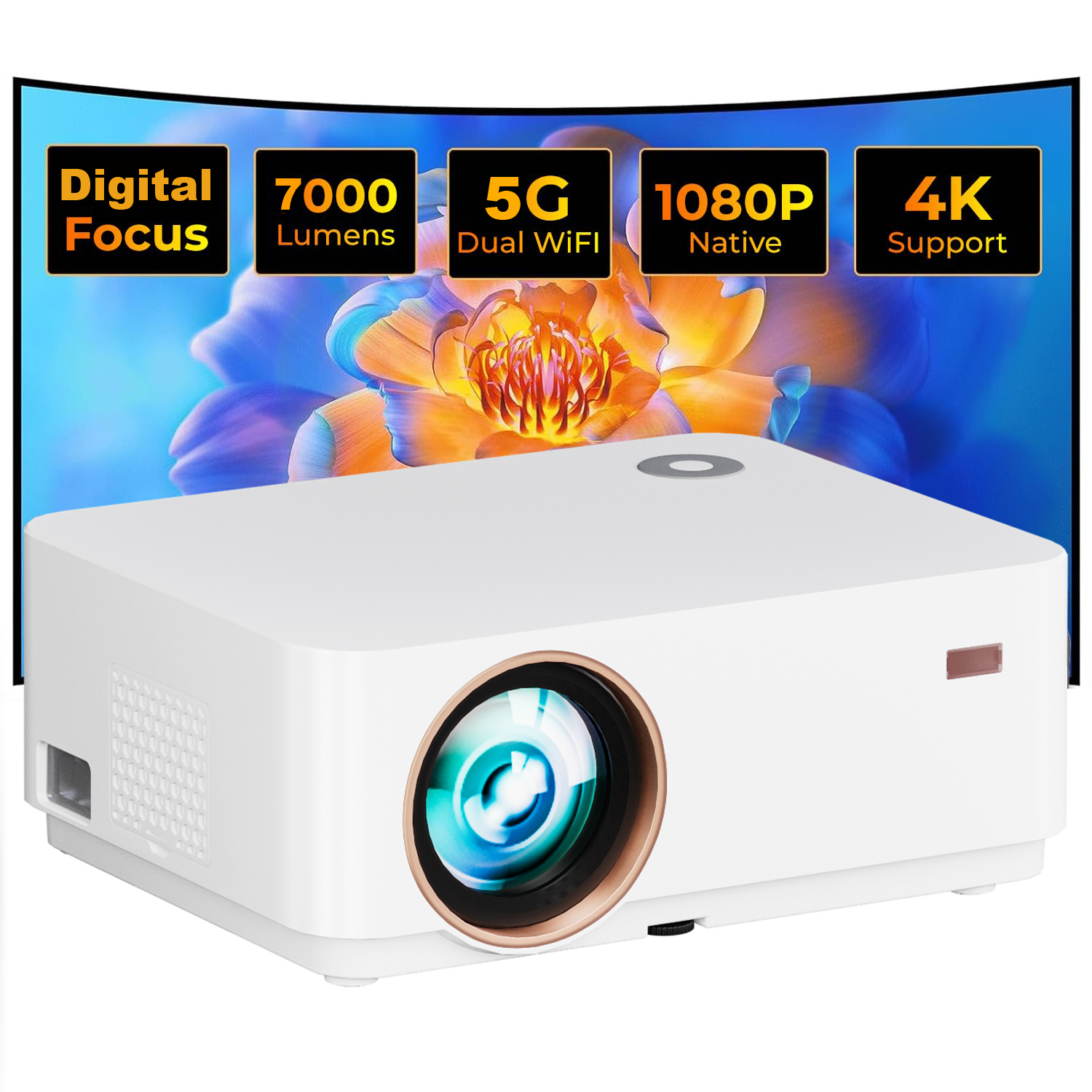 Проектор WZATCO D5A, 1080P, Fu – обзор и цена Home Cinema Setup