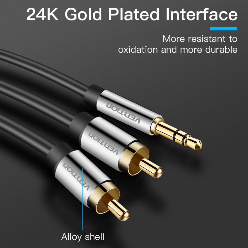 Кабель Vention RCA 3,5–2rca ау – обзор и цена Home Cinema Solution